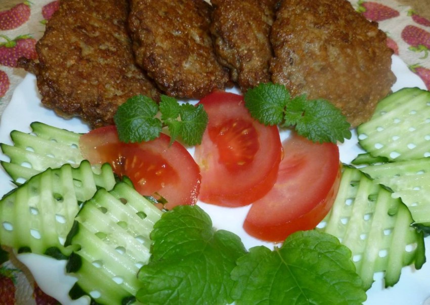 Печеночники из говяжьей печени
