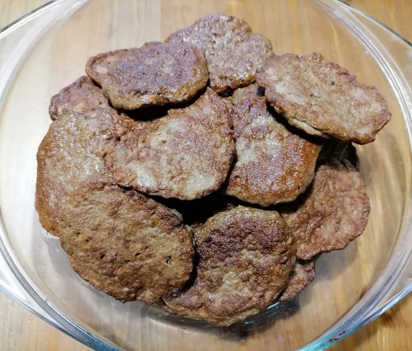 Печёночные оладьи из куриной