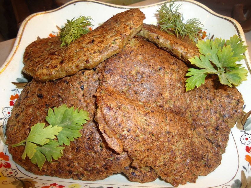 Оладьи из печени