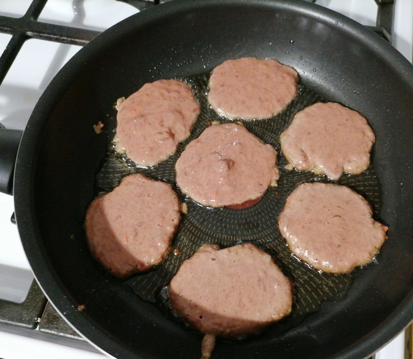 Печеночные оладьи с гречневой мукой