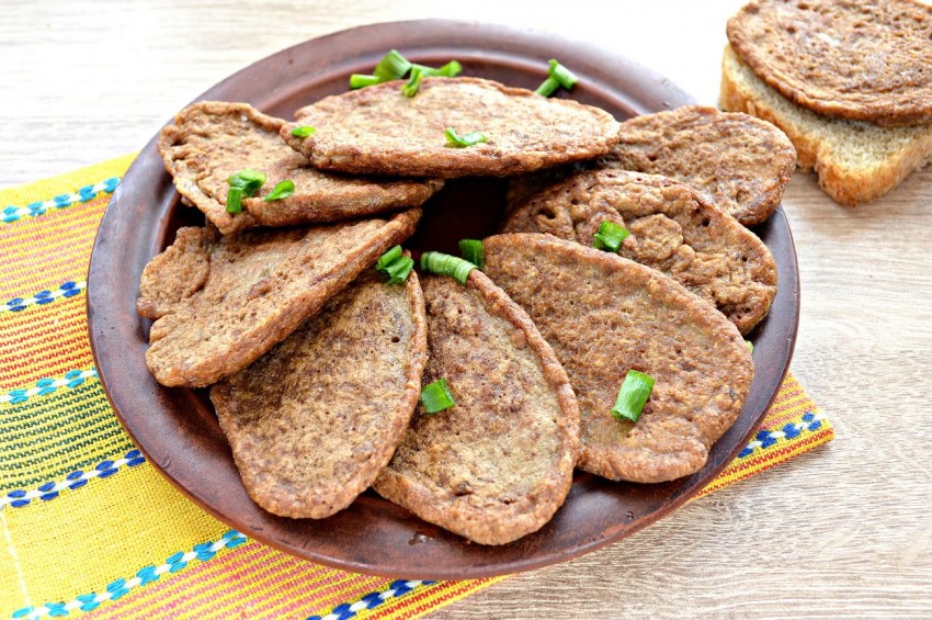 Печеночные котлеты "парочка"