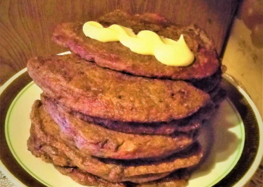Пышные печеночные оладьи