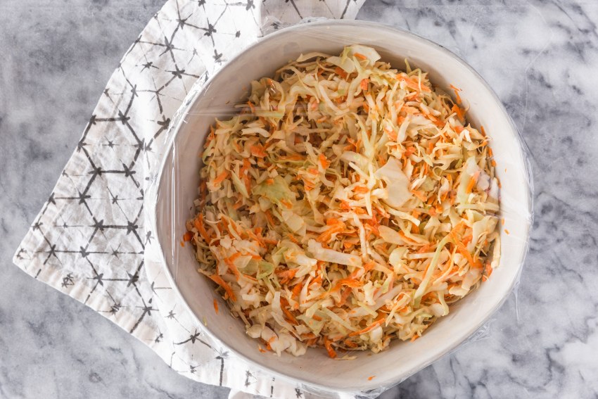 Капуста брусками жареная