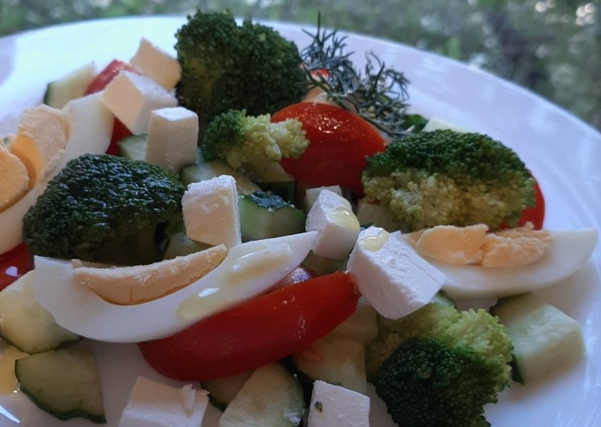 Кухня наизнанку салат с брокколи