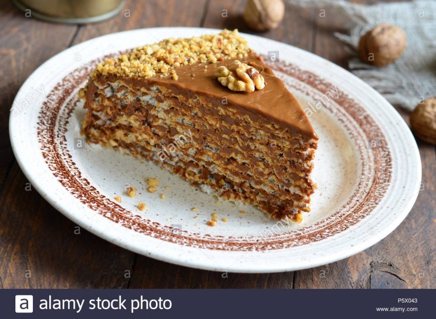 Вафельный торт