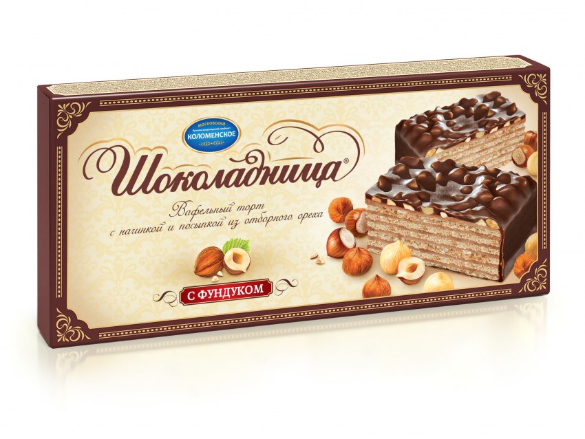 250г торт Бабаевский вафельный Белочка