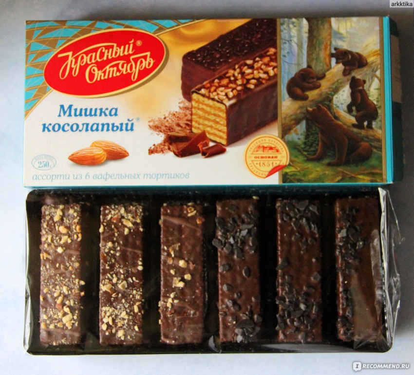 Неглазированный вафельный торт
