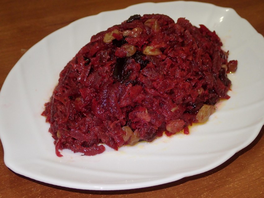 Салат из свеклы и моркови