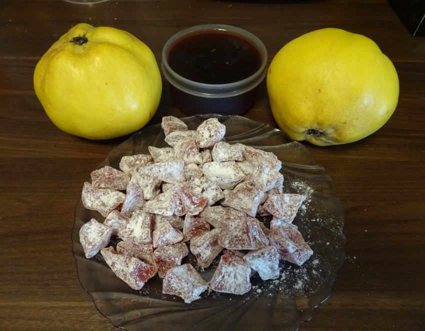 Айва нарезанные ломтиками