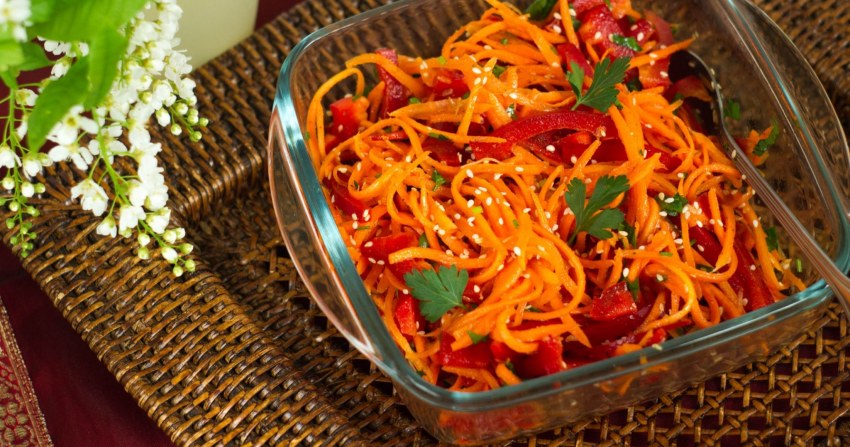 Корейская морковь 200г