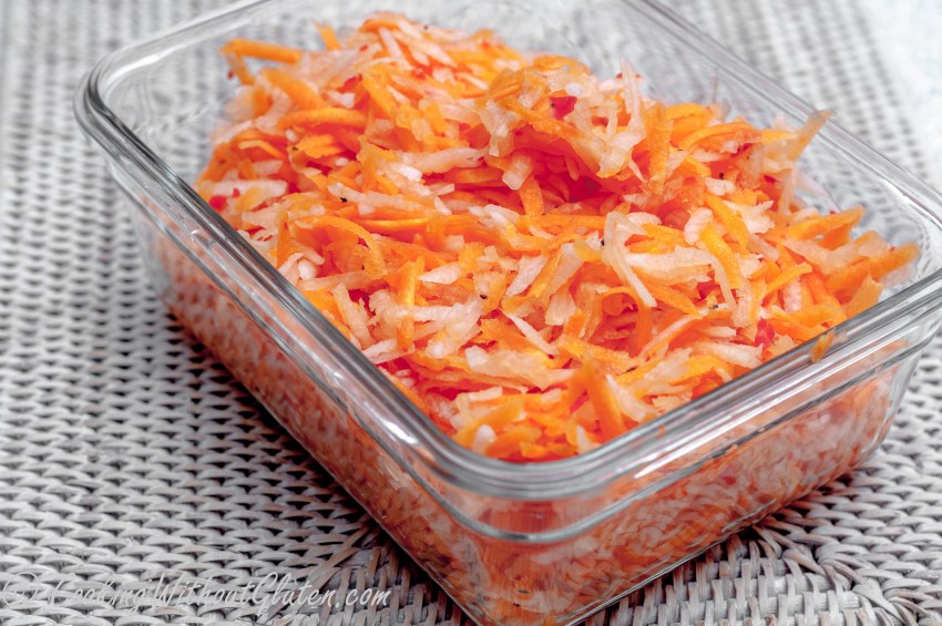 Салат из перца и моркови