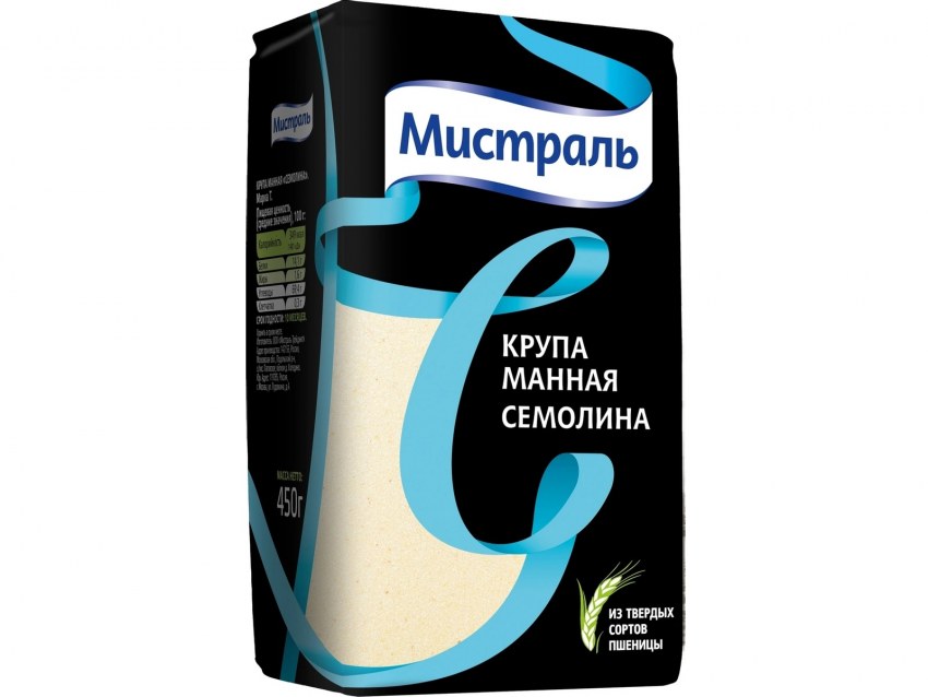 Мистраль крупа манная Семолина