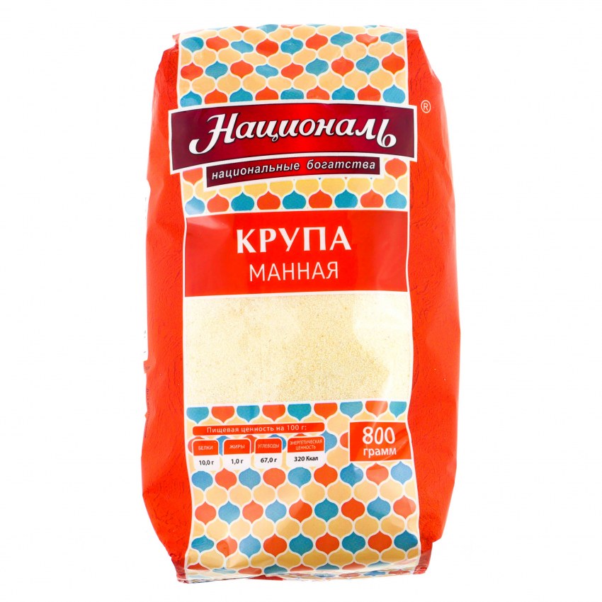 Манная крупа Мистраль способ приготовления