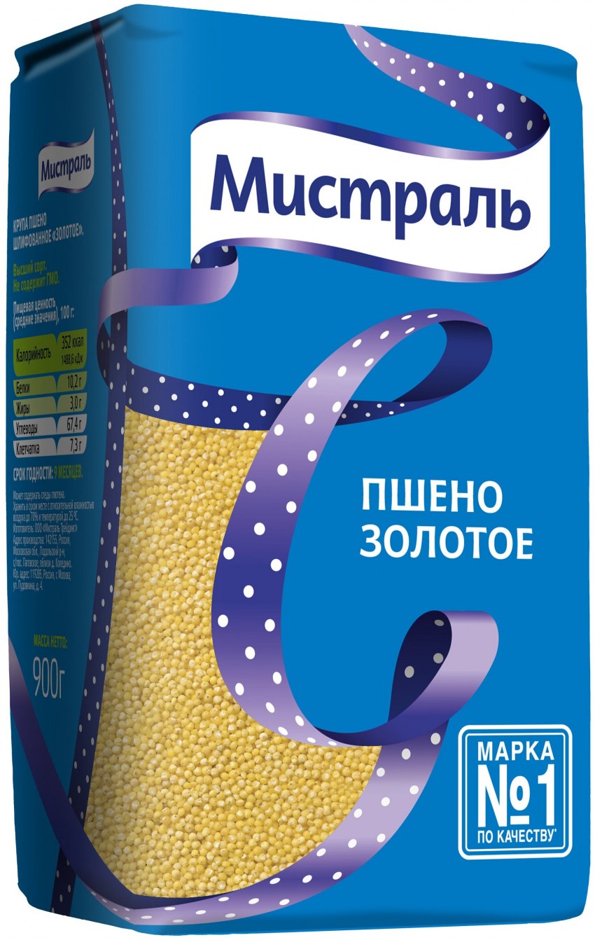 Крупа манная настоящая хозяйка 700гр