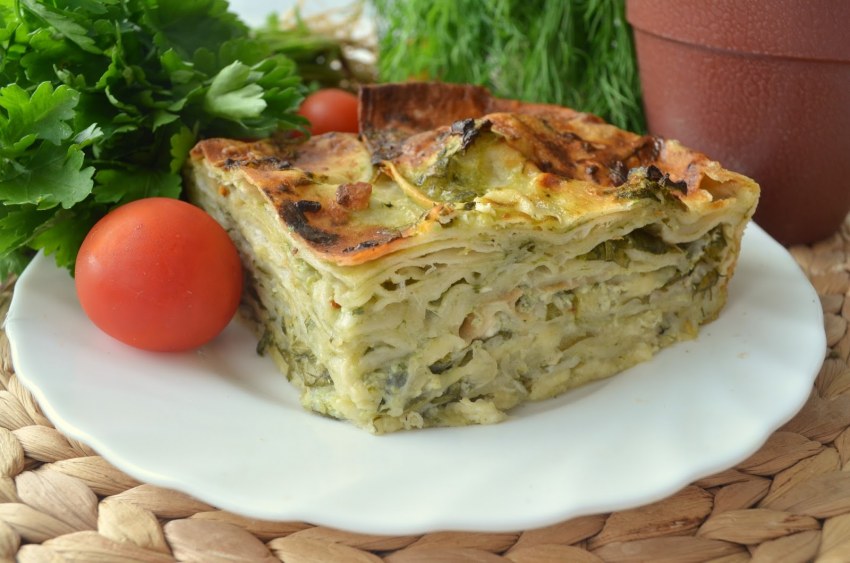 Пирог из капусты