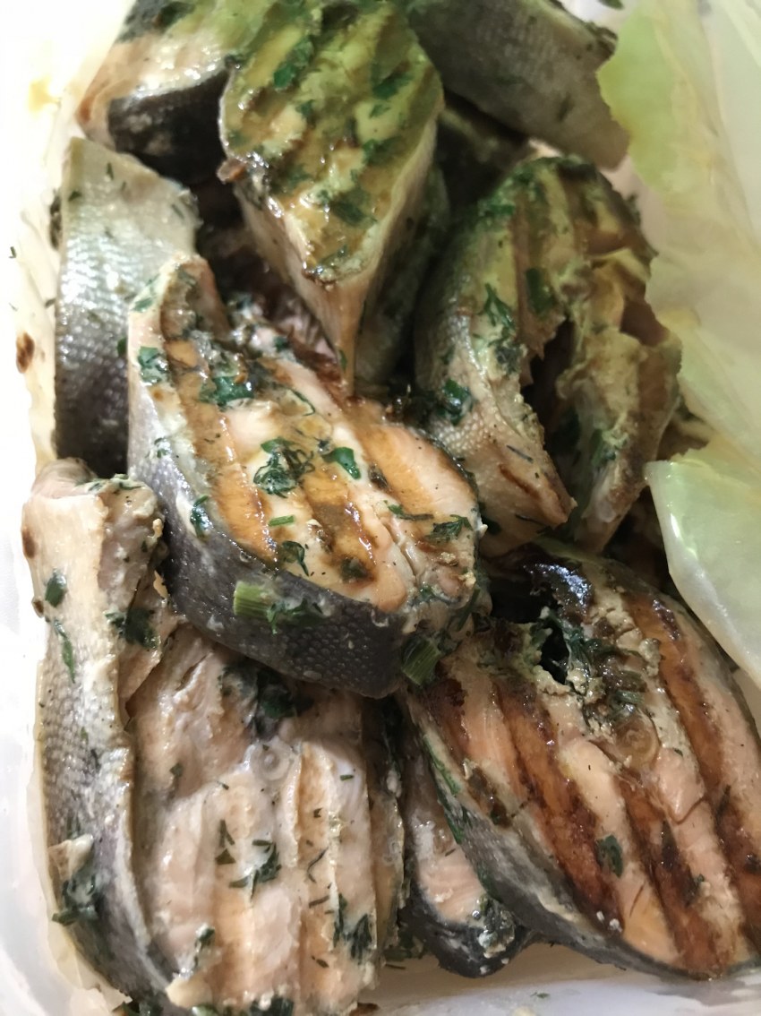 Рыба с овощами