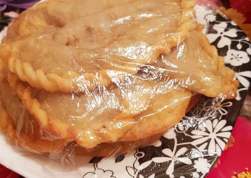 Тесто для чебуреков вкусное заварное