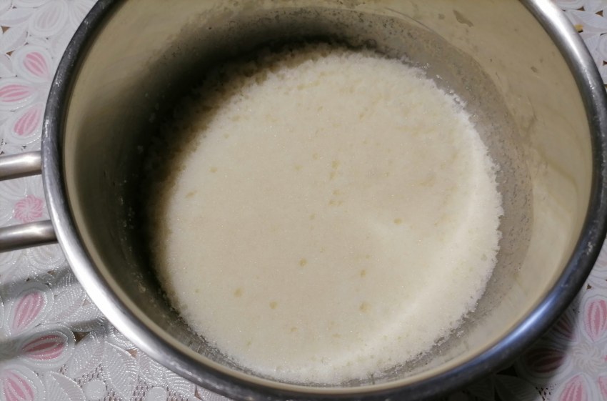 Желе из ряженки и желатина