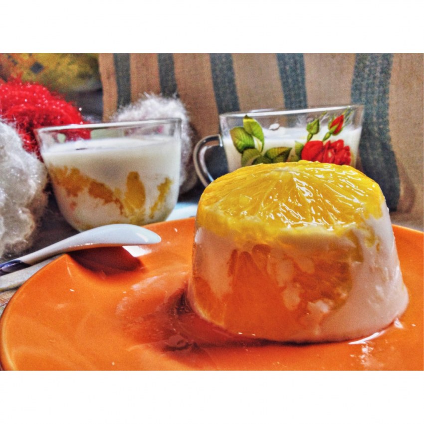 Молочный десерт для детей