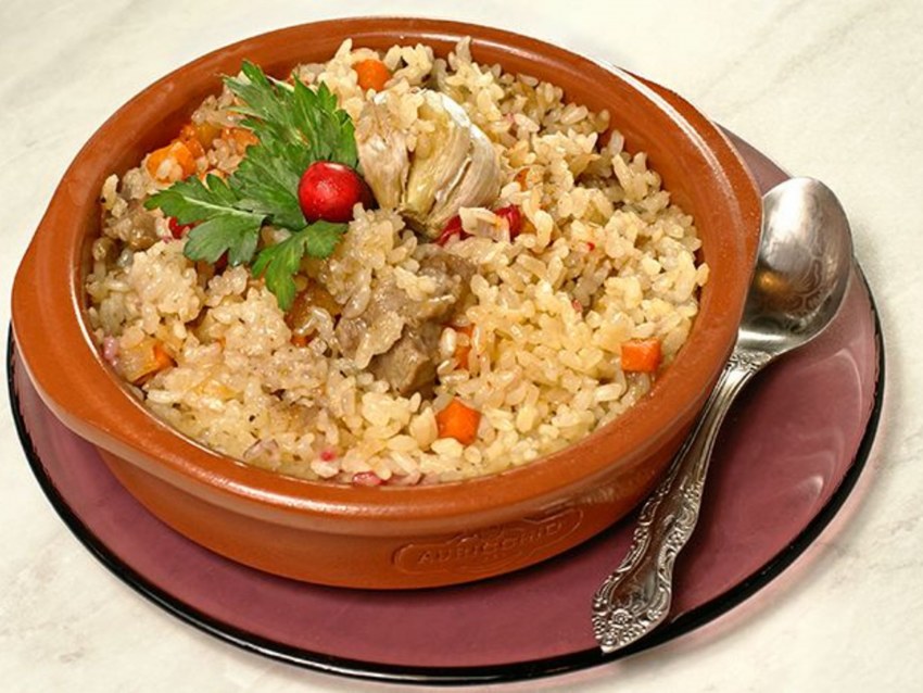Плов с курицей
