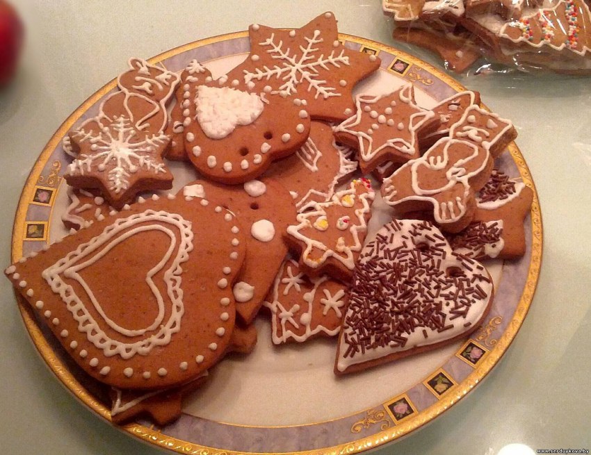 Немецкие Рождественские пряники Lebkuchen