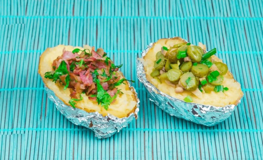 Картофель запеченный крошка картошка
