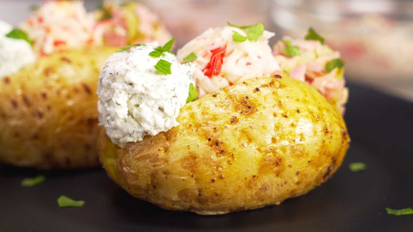 Печеный картофель крошка-картошка
