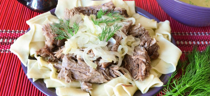 Башкирская кухня бешбармак
