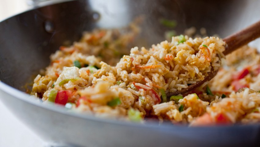 Fried Rice with Chicken Thai