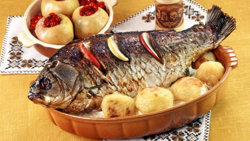 Рыба в духовке