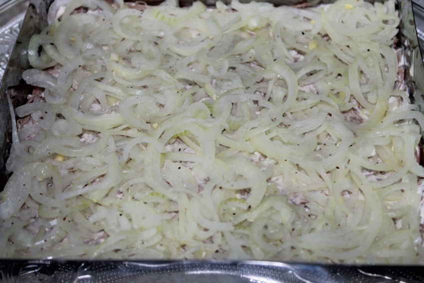 Салат под шубой без моркови