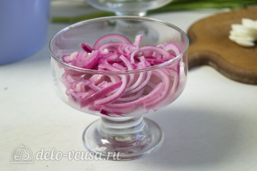 Кухня наизнанку маринованный лук