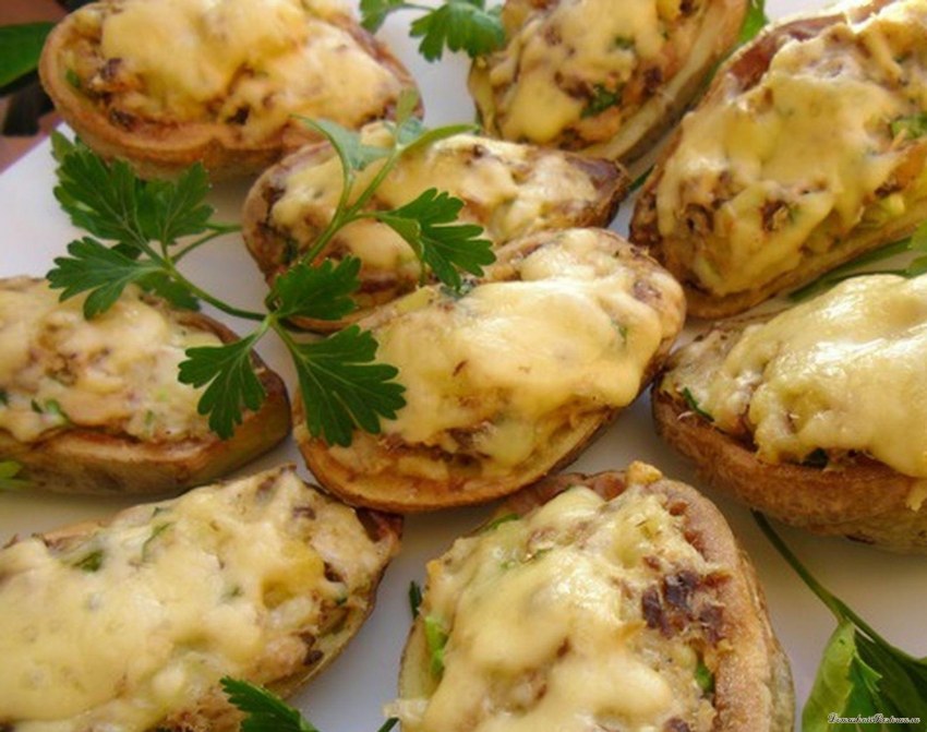 Жульен с куриной грудкой