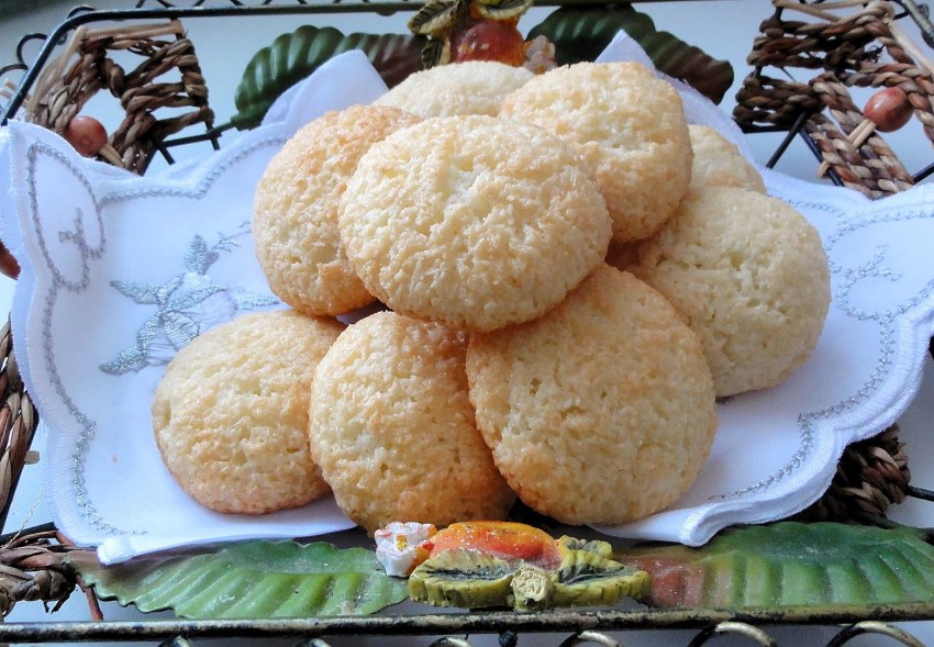 Печенье без муки с кокосовой стружкой
