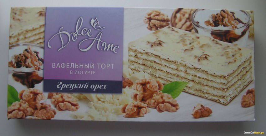 Вафельный торт сказка