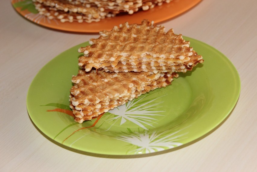 Торт из вафель