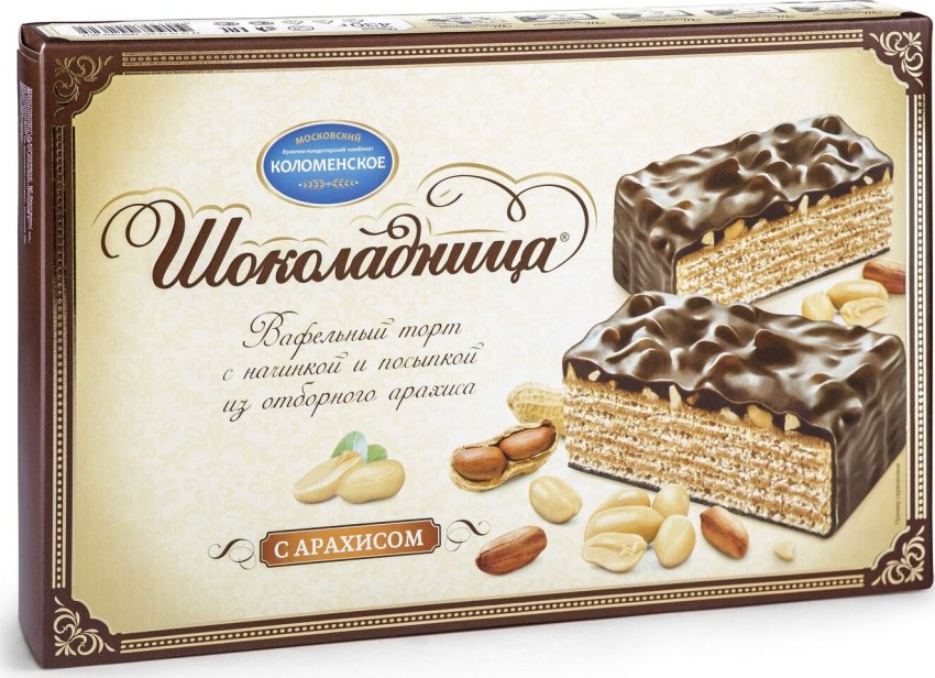 Торт Шоколадница вафельный 430г