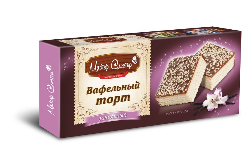 Вафельный торт