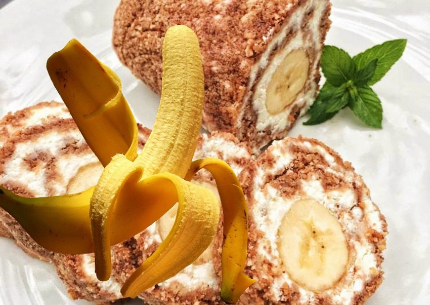 Банановый рулет