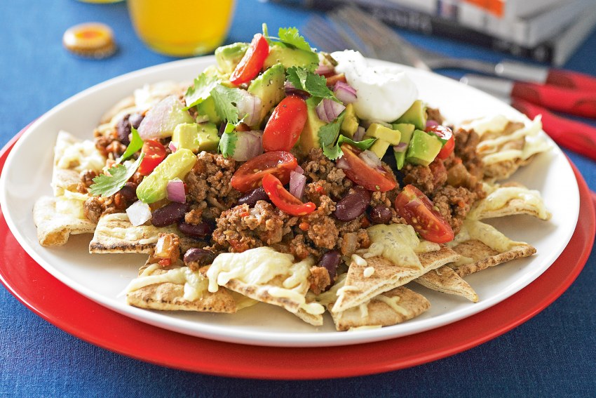 Nachos with Guacamole