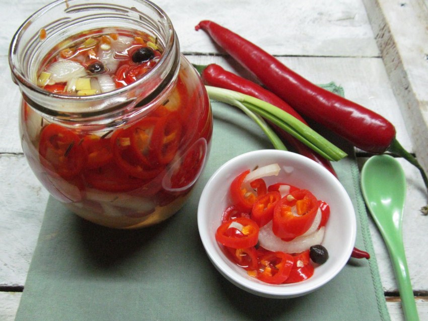 Маринованный болгарский перец