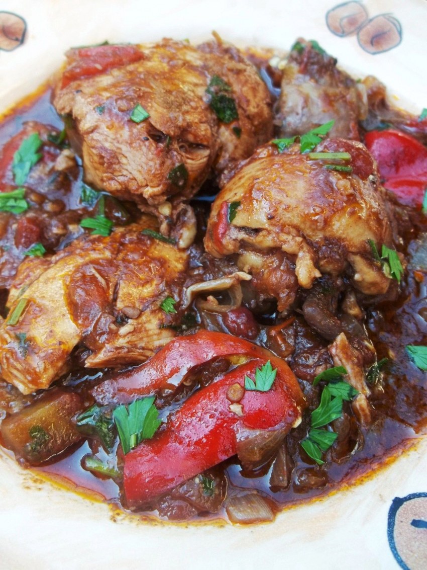 Чахохбили с грецким орехом