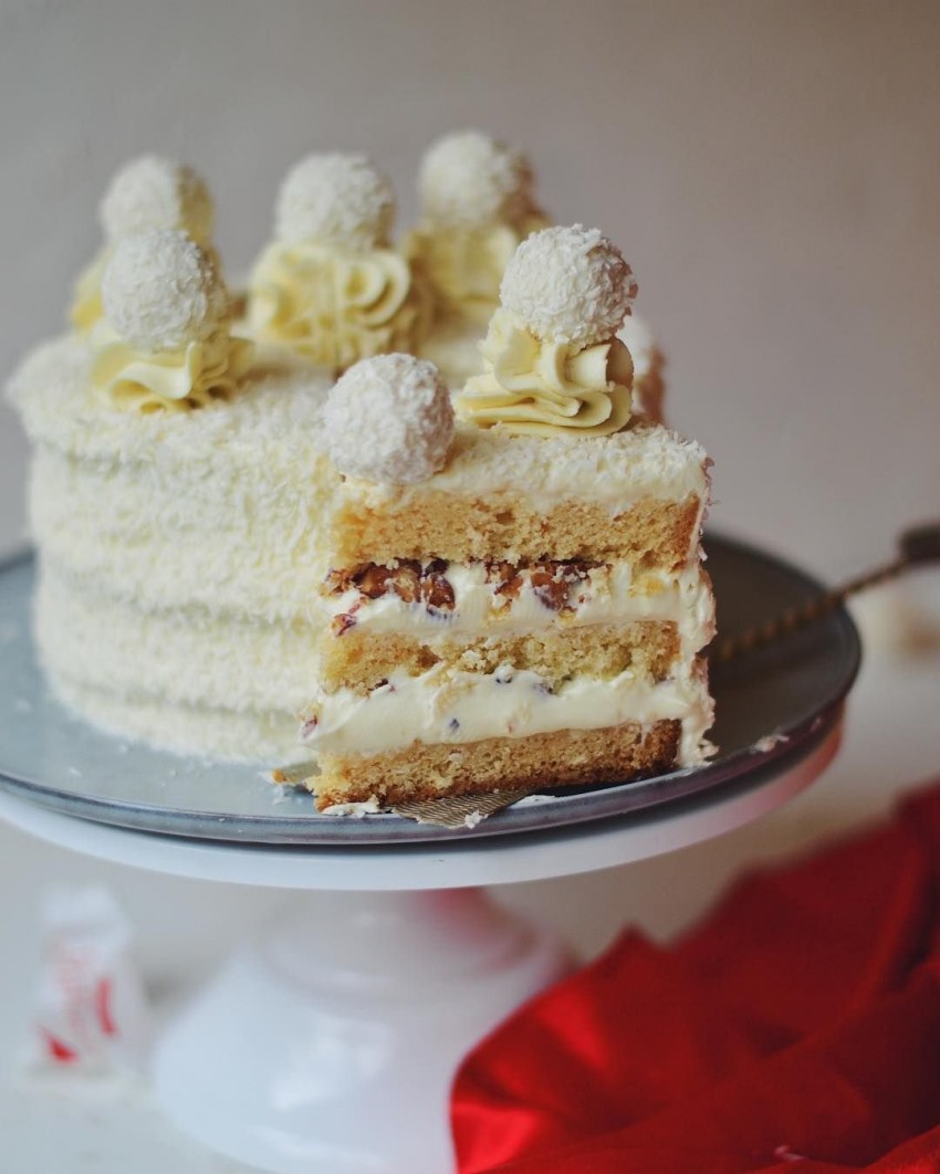 Торт Raffaello торт Raffaello