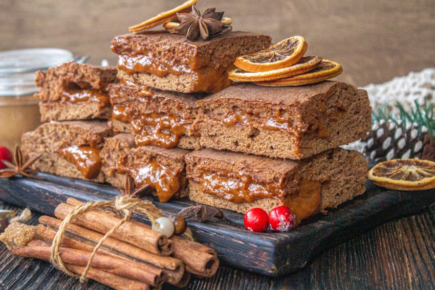 Городецкий пряник со сгущёнкой