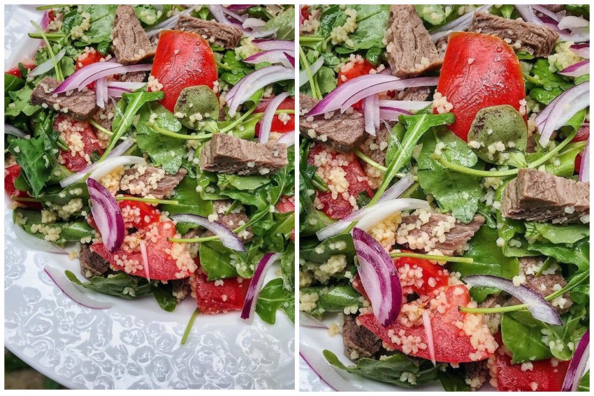 Салат с черной редькой