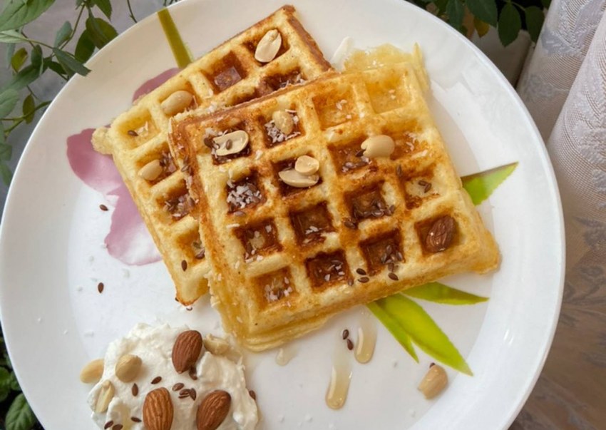 Вафли из рисовой муки
