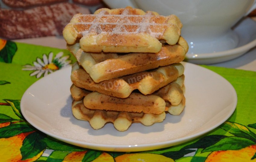 Сырные вафли