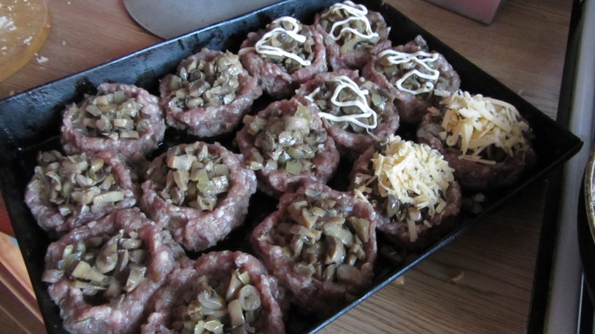 Мясные ватрушки