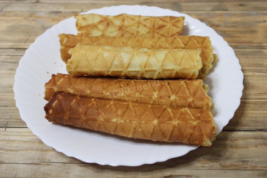 Блинчики со сгущенкой трубочки