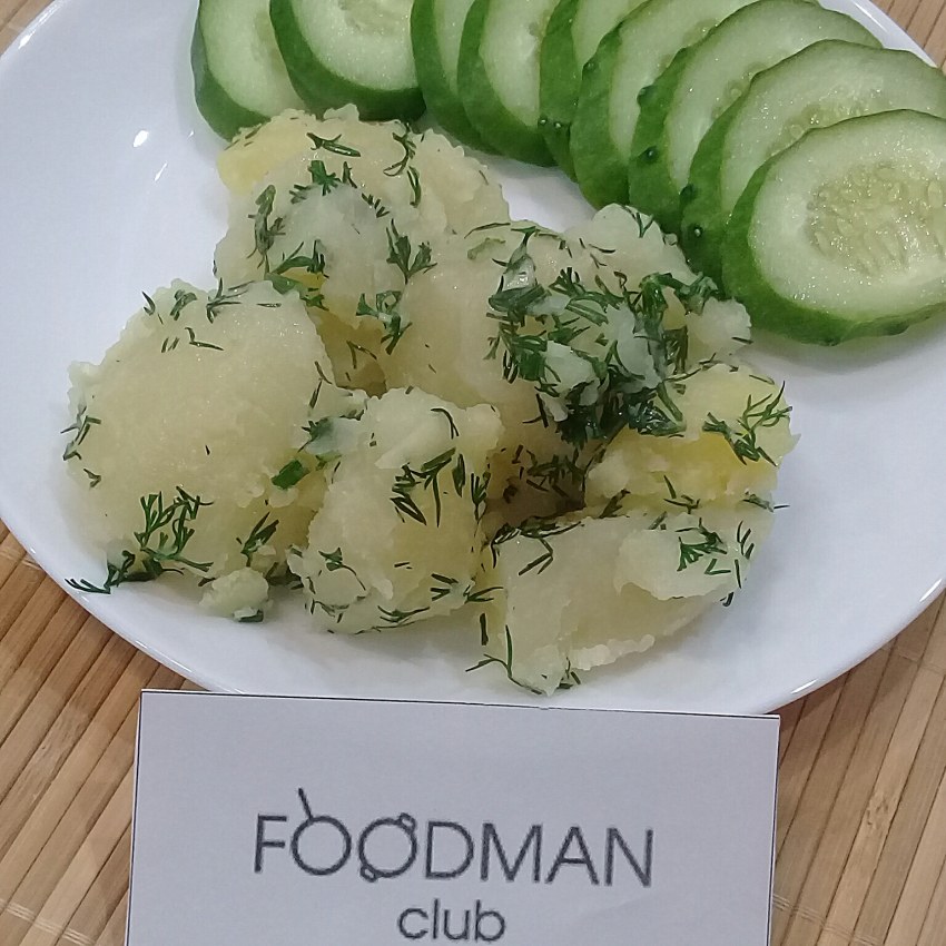 Картофель с маслом